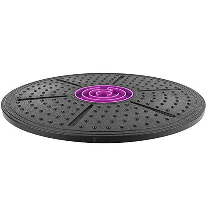 ZJchao Balance Board Kids, Balance Purple Labyrinth Wobble Board Yoga Training Fitness Exercise Stability Disc Fit for Home Office