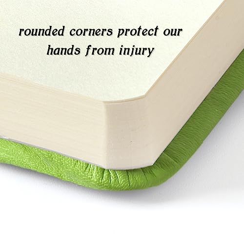 5" x 5" Hardcover Sketch Book,58 Sheets Small Mixed Media Pocket Sketch Pad | PU Cover,150 GSM Acid Free Artist Drawing Paper,Travel Journal Blank Notebook for Adults Sketching,Illustration.Hami Melon - color: 150gsm PU-hami melon green