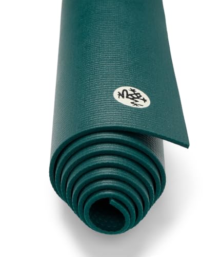 Manduka PROlite Yoga Mat 4.7mm | Lifetime Durability | Hygienic Construction | Teacher Approved - color: Deep Sea, size: 71" x 24"