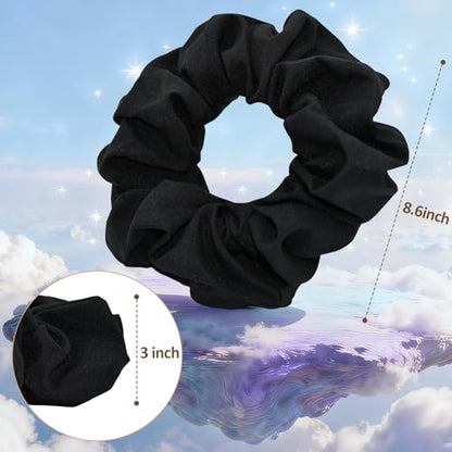 Yoga Mat Scrunchie - Stylish Holder, Durable & Elastic Fabric - Fits All Standard Mats (Mat Not Included) - color: Black