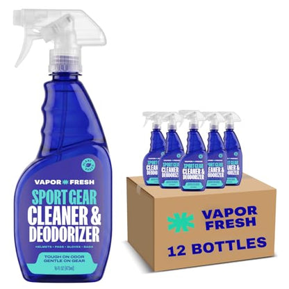 Vapor Fresh Sports Gear Cleaner and Deodorizer Spray, 16oz (12 Pack) - size: 16 Fl Oz (Pack of 12)