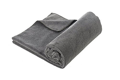 bintiva Hot Yoga Towel, Non Slip, Eco Friendly, 100% Microfiber, Large 25" x 72" Fits All Mats - color: Purple