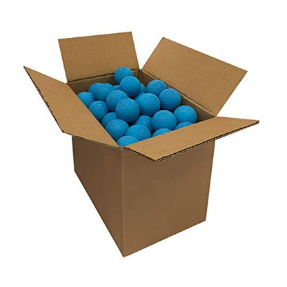 Velocity 라크로스 볼 - 60팩 및 120팩 - 연습용, 공식 NFHS 및 대학 승인 사이즈 - color: 라이트 블루, size: 120 Balls, style: 연습용 공
