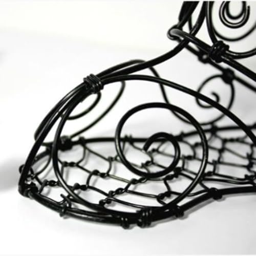 90 Feet Bendable Aluminum Craft Wire 2mm Metal Wire for Sculpting Bonsai Training Doll Skeletons DIY Jewelry Making Armature Making Wire Weaving (Black) - color: Black