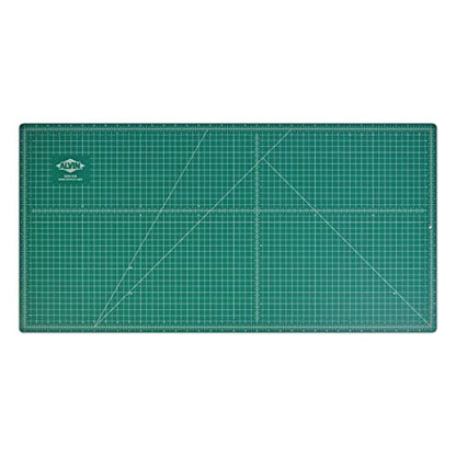 ALVIN GBM Self-Healing Cutting Mat 18 x 36 inch | Double-Sided Green/Black | 5-Layer Gridded Surface for Arts, Crafts and Sewing - Model GBM1836 - size: 36"L x 18"W
