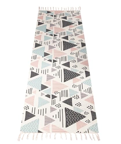 Cifupy Handmade Organic Yoga Mat made with Organic Cotton Yoga Mat - Non Slip Hand-Woven Foldable Yoga Rug Provides Excellent Comfort, Traction & Support for Indoor & Outdoor Use - 24 x 72 Inches - color: 100% Organic - LaMiEr