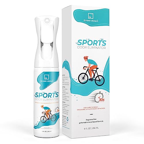 Sports Gear Odor Eliminator Spray, Unscented, 9 fl oz