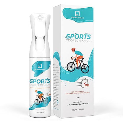 Sports Gear Odor Eliminator Spray, Unscented, 9 fl oz
