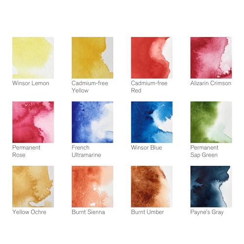 Winsor & Newton Professional Watercolor Paint Set, Tube Travel Tin | 12 x 5ml Tubes, Unrivalled Transparency, Single Pigment Vibrant Colors, Archival Permanence, Heritage Brand, Finest Pigments - style: Lightweight Sketchers' Box 12 x 5ml Tubes