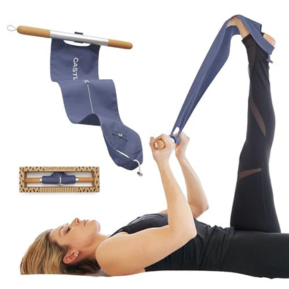 CastleFlexx Mobility and Full Body Strengthening Device - color: Dark Blue, size: Large 5'9 - 6'2