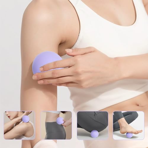 Silicone Peanut Massage Ball Set, Lacrosse & Spiky Massage Balls - style: Peanut Ball Set