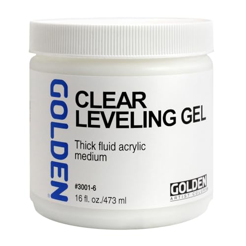 Golden Artist Colors - Self Leveling Clear Gel - 16 oz Jar