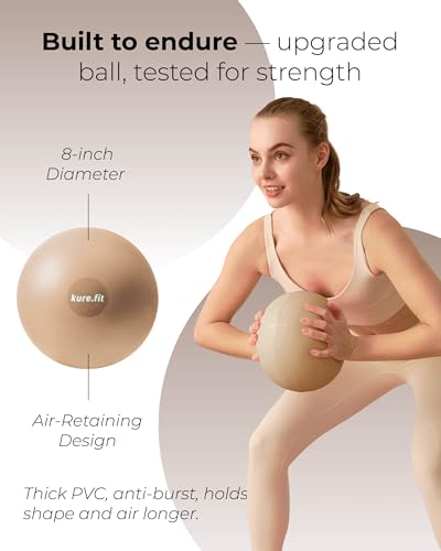 Pilates Kit | Pilates Equipment Set for Home Workouts | Accessories & Guide - color: Mocha, style: Essential Kit - 3PC