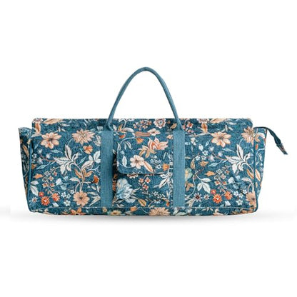 Maison d' Hermine Yoga Mat Duffle Bag Gym Tote Yoga Mat Carry Bag - color: Luxury Loft - Dark Teal, style: Yoga Mat Tote
