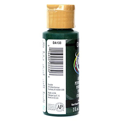 DecoArt Americana Acrylic Paint, 2-Ounce, Hauser Dark Green - color: Hauser Dark Green, size: 2 Fl Oz (Pack of 1)