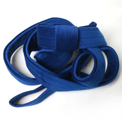 6.6ft 2m Aerial Loops Aerial Straps Ropes Aerial Acrobatics Body Loop Trapeze Circus Apparatuses Equipment Yoga Straps 1 pairs - color: Dark Blue