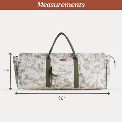 Maison d' Hermine Yoga Mat Duffle Bag Gym Tote Yoga Mat Carry Bag - color: Savana Jouy, style: Yoga Mat Tote