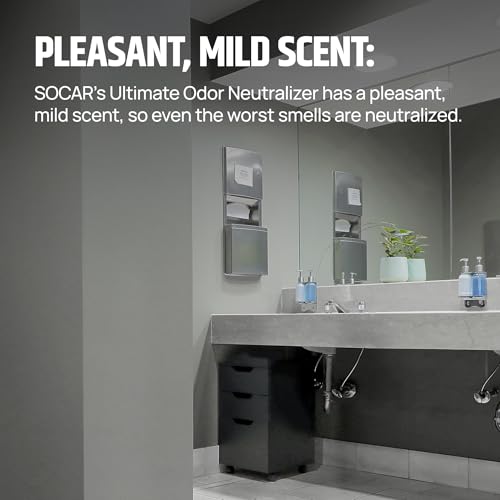 SOCAR CHEMICAL - Odor Neutralizer Eliminates odors for Home, Office, Gym, Car. Eliminates Unwanted Smells from Pets, Cooking, Sports Gear, Urine, Vomit & Unwanted, Strong Odor 32oz Liquid Spray - size: 32 Fl Oz (Pack of 1)