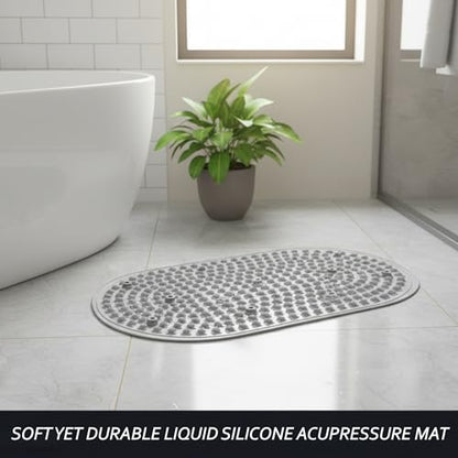 KAELIS Upgraded Liquid Silicone Acupressure Reflexology Foot Massage Mat