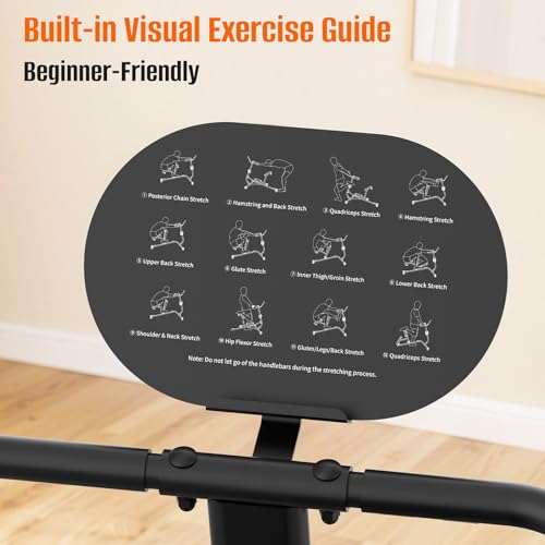 HXD-ERGO Stretching Machine for Full Body Flexibility, Back Stretcher | Quiet Stretching Machine for Lumbar Stretching, Posture Correction and Rehab,Supports up to 220 lbs for Home Gym Use