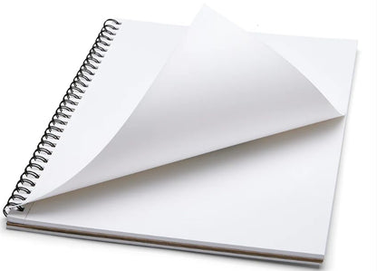 KINGART Cold-Pressed Watercolor Paper Pad Set – 11x15 Inch, 2-Pack – 20 Sheets Each, Perforated Side Spiral-Bound Heavyweight Art Pads