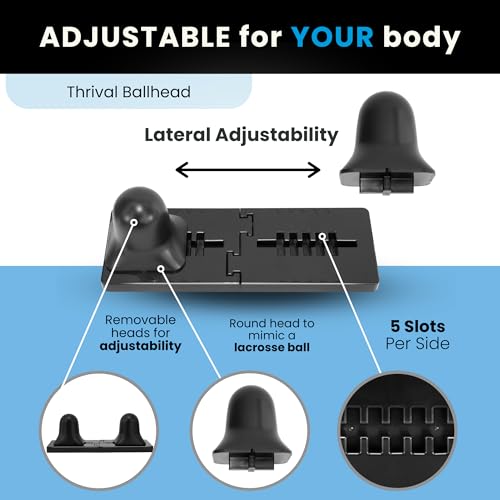 Thrival Ballhead, Adjustable Psoas Muscle Release Tool, Carbon Black - color: Carbon Black, size: Thrival Ballhead
