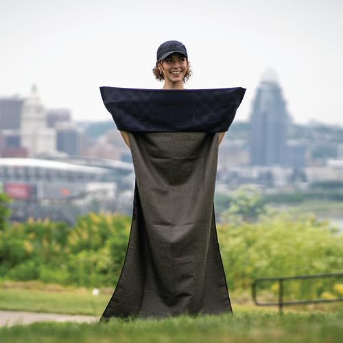 Sprints Prints Athletic Running Towel, Full-Sized, Car Seat Cover - Moisture Wicking (Midnight Mile) - color: Midnight Mile