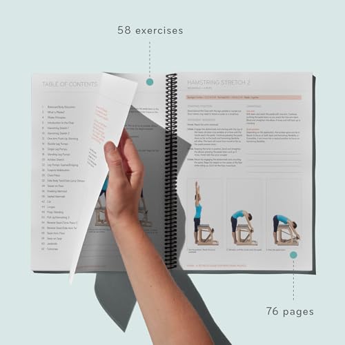 Balanced Body Pilates Chair Guide, Pilates Chair Guide for Workout Equipment, for Home Gym or Studio Use - size: Pilates Chair