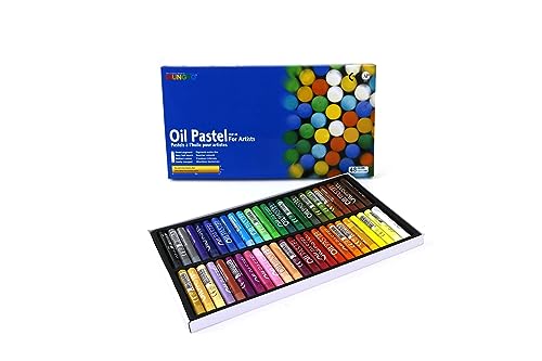 Mungyo Oil Pastels in Assorted Colours - 11 x 70 mm (Pack of 48)