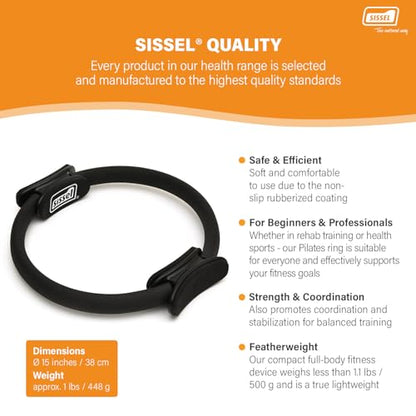 Sissel Core Trainer Pilates Circle Training incl. Exercise Poster