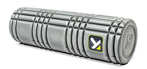 TriggerPoint CORE Foam Massage Roller with Softer Compression for Exercise, Deep Tissue and Muscle Recovery - Relieves Muscle Pain & Tightness, Improves Mobility & Circulation (12'', 18'', 36'') - color: Gray, size: 18-Inch