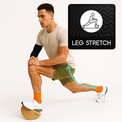 Calf Stretcher and Foot Rocker for Plantar Fasciitis