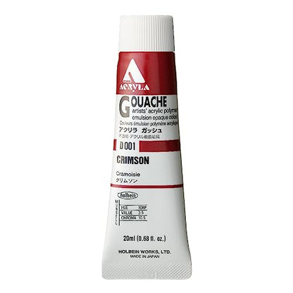 Holbein Acryla Gouache 20ml Crimson
