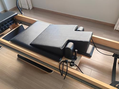 Large Upholstered Wedge, Exercise Equipment for Pilates Reformer, Workout Pad for Pilates, Ideal for Athletes and Physical Therapy, Pilates Machine Home Gym or Studio Use