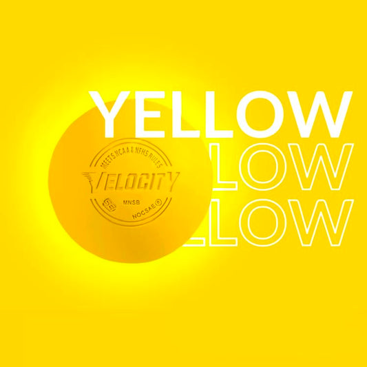 Velocity Lacrosse Balls - 9가지 색상 선택 가능, 1, 2, 3, 6, 18, 60, 120 (케이스) 팩 - color: 옐로우, size: 120 Balls, style: 연습용 공