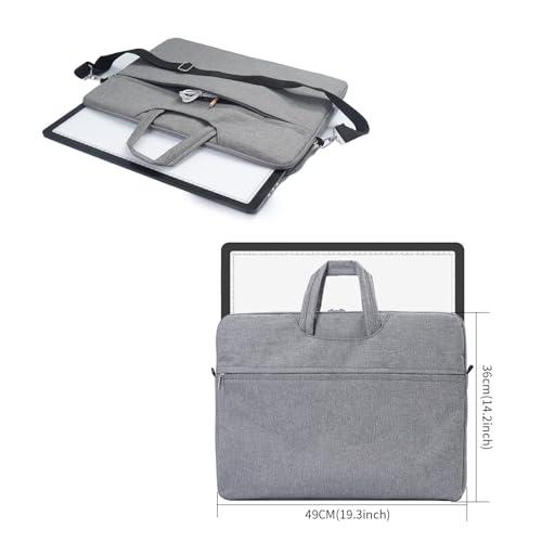 KOBAIBAN Diamond Art Light Board with Carry Bag, Rechargeable 4000mAh A3 Light Pad for Diamond Painting, Magnetic Light Board with Physical Buttons, 3 Color Modes for Tracing, Drawing, Sketching - size: A3 with Bag