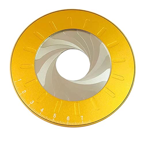 Circle Drawing Maker, Adjustable Rotary Circle Template Measuring & Drawing Ruler, Aluminum Alloy + Stainless Steel Drafting Ruler Measurement Tool for Circles