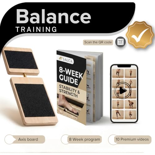 Slant Board for Adults & Ankle Board - Portable Velour Board for Squats, & Lower Body Training