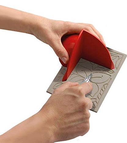 Essdee Ten Lino Cutters and Handle Set (Lino Cutter Styles 1 to 10)