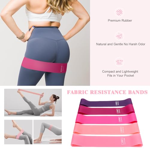Home Pilates Essentials Kit for Women, Complete 13-in-1 Pilates Equipment Ring and Ball Set with 5 TPE Resistance Bands, Ankle Weights, 8-Shaped Pull Band, Stretch Strap and Waterproof Bag - size: 14PCS