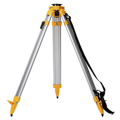DEWALT Tripod Stand, Heavy Duty, Construction Tripod, Built-In Strap for Easy Transport on Jobsites (DW0737)