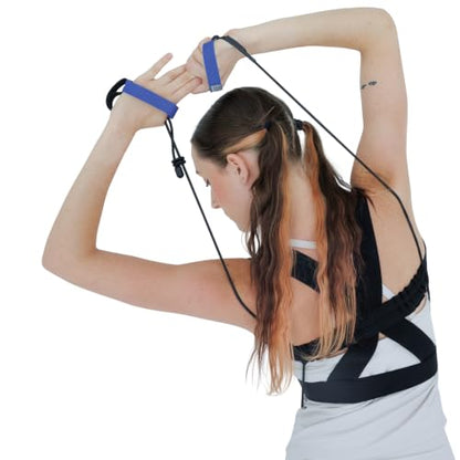 TYE4X™, Pilates Wearable Resistance and Assistance Total Body Exercise, Core Strengthening, Portable Home Gym, Pilates, Yoga, Barre, Posture, Stretching - size: Small