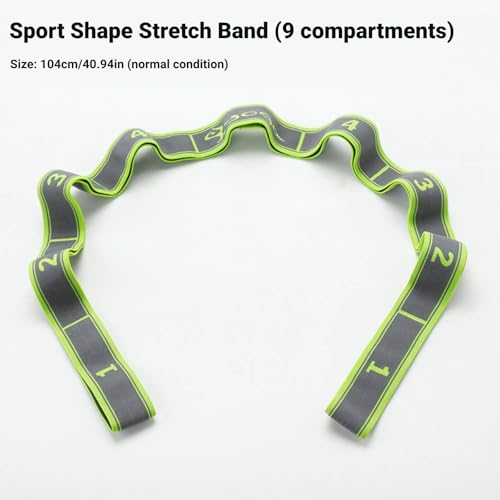 Stretch Band Strap Number Elastic Stretching Strap Exercise Bands Yoga Equipment for Exercise Fitness Workout Physical Therapy