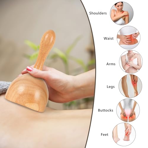 KintKita Wood Therapy Massage Tools 4-in-1, Wooden Lymphatic Drainage Massager Body Cellulite Remover, Professional Maderoterapia Kit Cellulite Massager for Body Sculpting,Contouring,Relief Muscle - style: 4 IN 1 Maderoterapia Kits