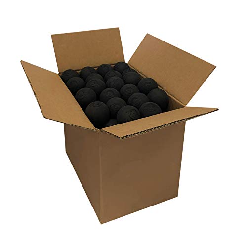 Velocity 라크로스 볼 - 60팩 및 120팩 - 연습용, 공식 NFHS 및 대학 승인 사이즈 - color: 블랙., size: 120 Balls, style: 연습용 공