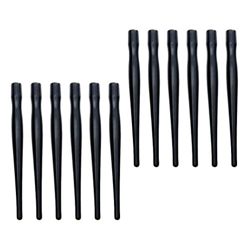 TOYANDONA 12pcs Plastic Comic Nib Holders Dip Pen Holder Manga Cartoon Comic Drawing Painting Ink Manga Painting Kit Tool Calligraphy Dip Pen Holders for Cartoon Comic Drawing