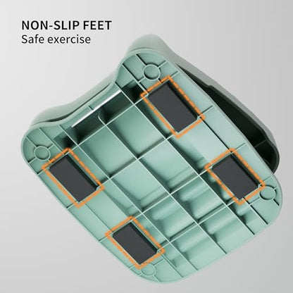 PROIRON Slant Board, Adjustable Calf Stretch Board, Thick Heel Pad for Comfort Stretching, Calf Stretcher Incline Board, Anti Slip Surface & Base for Safe Exercise, Ankle Heel Mobility, 10"x10" - color: Green
