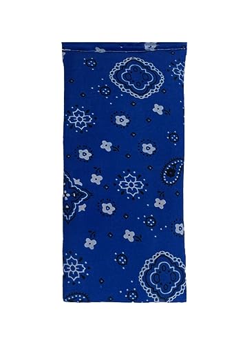 Liberty21 Eye Pillow for Yoga, Meditation, Cold or Hot Therapy. Eye Pads for Relaxing Warmth, Cooling Relief. Relieve Puffy or Dry Eyes. - color: Blue
