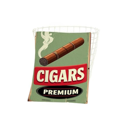 Cuban Cigars on Old Metal Beach Towel Retro Sign Template Face Towels Suit Travel Sports Pool Swimming Bath Camping Spa Gym Yoga,15x30 Inch - color: Cuban Cigars