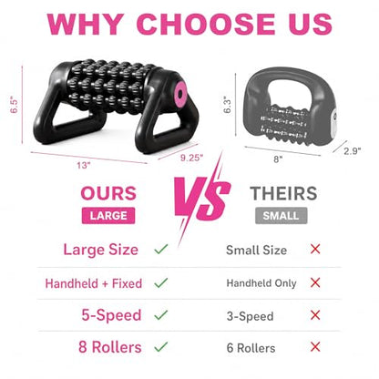 Massage Roller, Electric Muscle Roller, Traingle Design Massager
